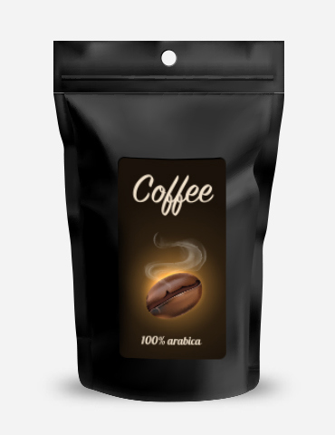 Ground coffee.